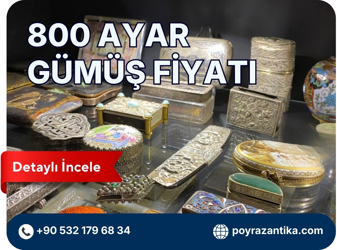 800 Ayar Gümüş Fiyatı