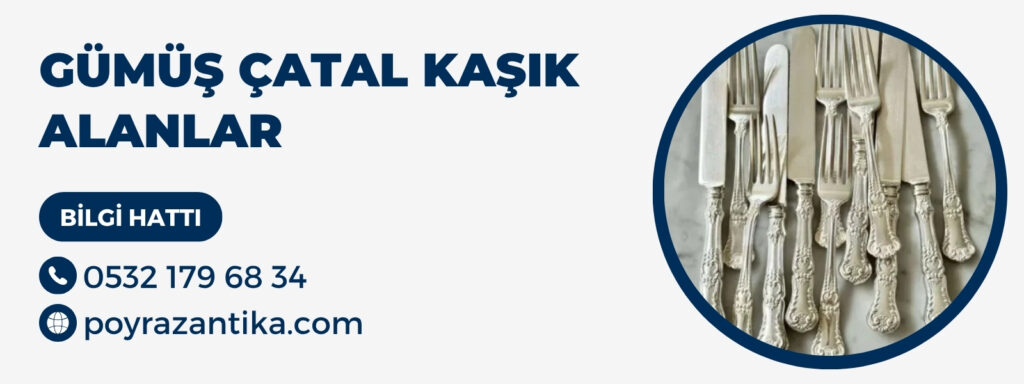 Gümüş Çatal Kaşık Alanlar