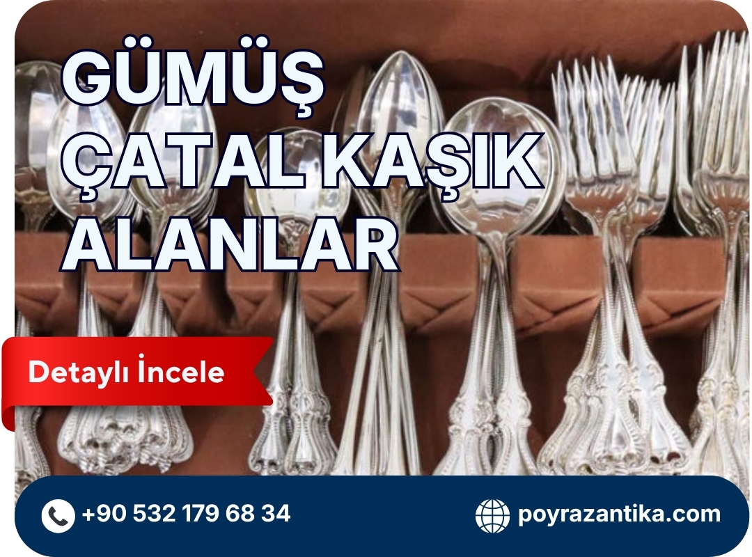 Gümüş Çatal Kaşık Alanlar
