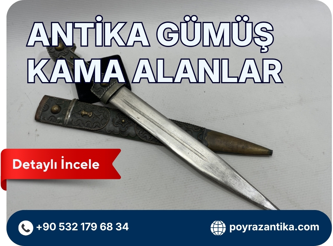 Antika Gümüş Kama Alanlar
