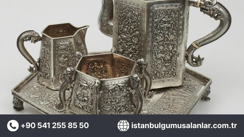 Antika Tuğralı Gümüş Alan Yerler