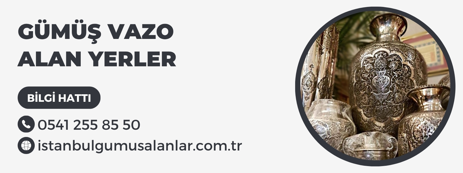 Gümüş Vazo Alan Yerler