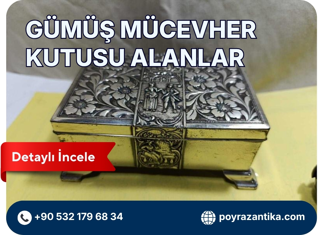 Gümüş Mücevher Kutusu Alanlar