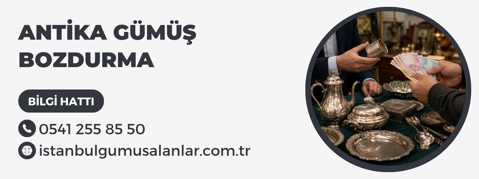 Antika Gümüş Bozdurma