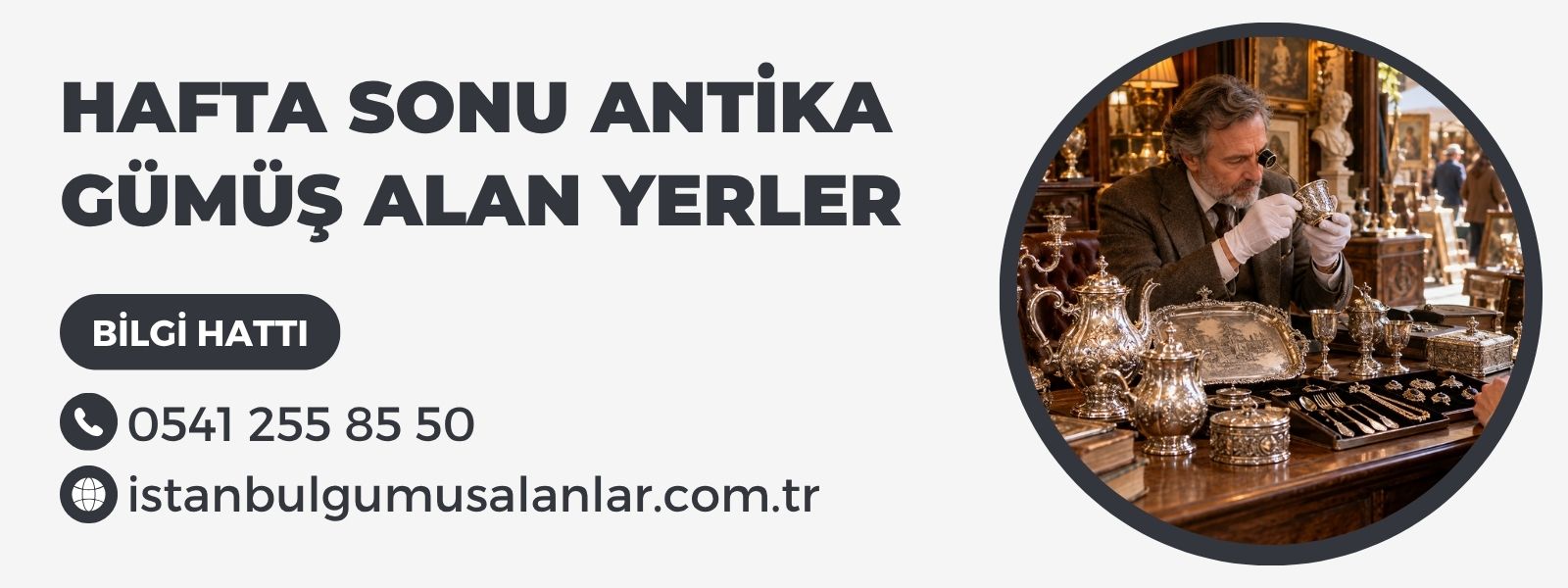 Hafta Sonu Antika Gümüş Alan Yerler